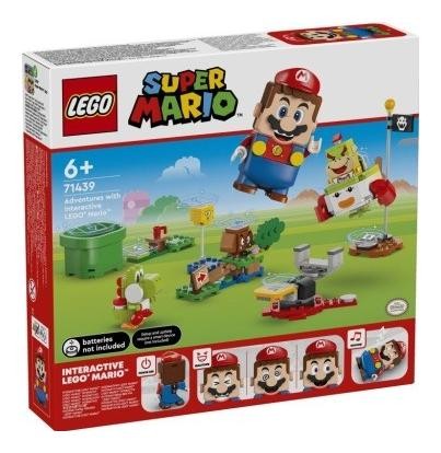 Klocki konstrukcyjne LEGO Super Mario 71439 Przygody z interaktywną figurką LEGO Mario