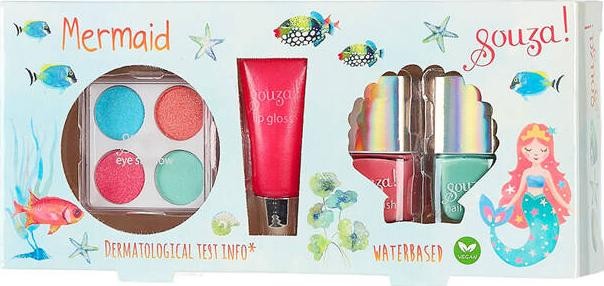 Zestaw kosmetyczny Souza! Kosmetyki do Makijażu Syrenka 7 el.