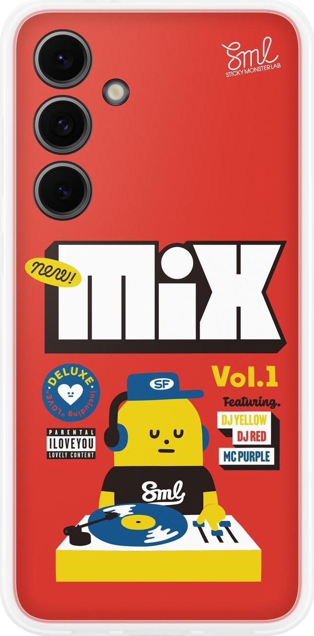 Etui typu plecki Samsung Flipsuit Case do S24 FE S721 czerwony