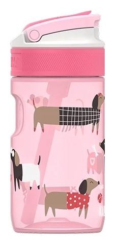 Butelka Kambukka Lagoon Diva Dogs 400ml pastelowy różowy