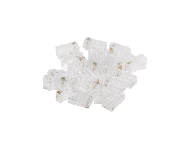 Lanberg wtyk sieciowy RJ45 8P8C (100 sztuk) przelotowy kat.5e