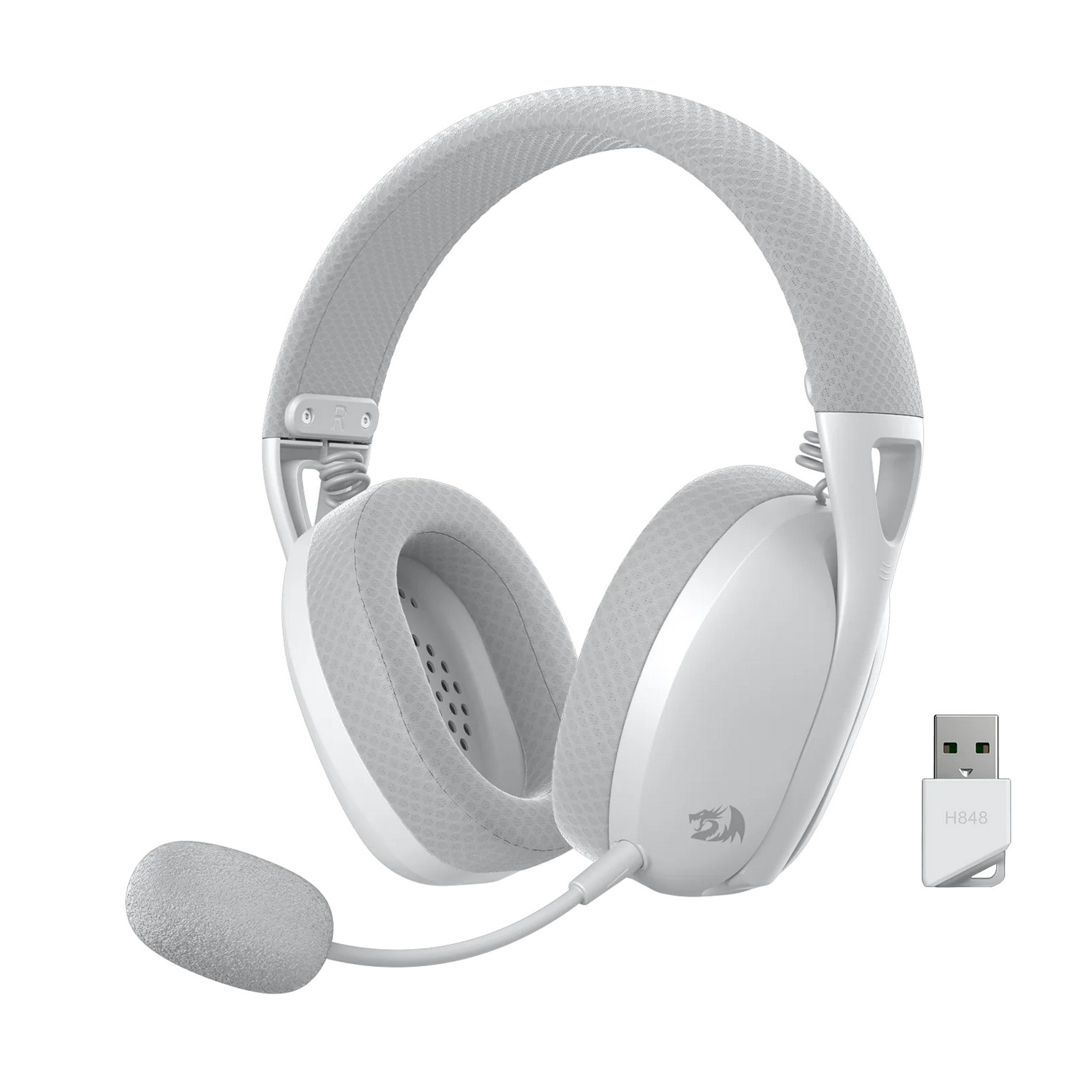 Redragon H848 IRE Pro White/Grey