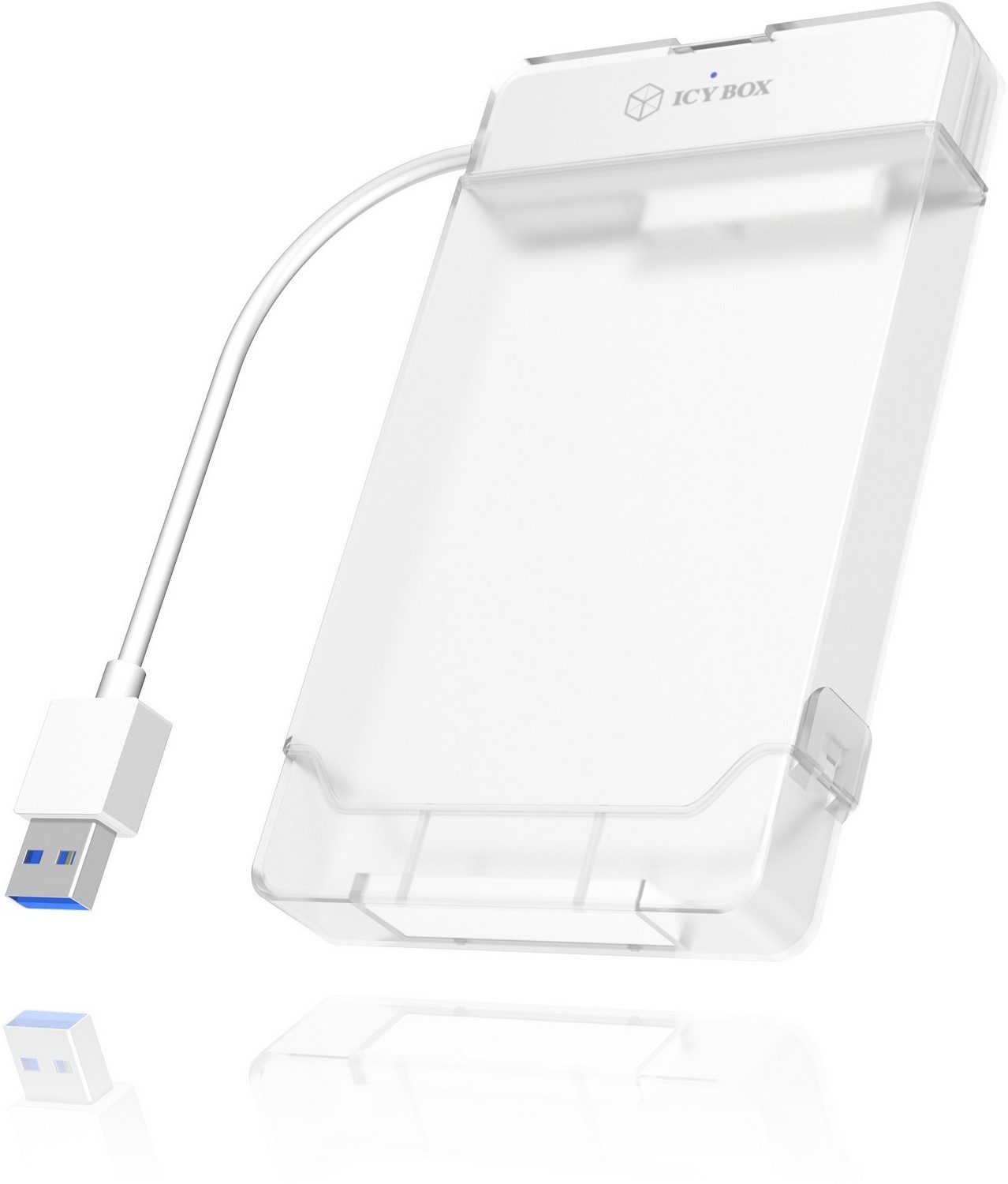 Obudowa do dysków twardych Icy Box IB-AC703-U3 adapter + obudowa 2,5''