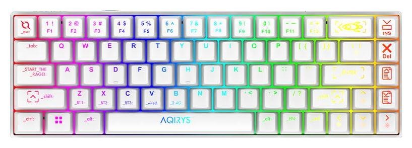 AQIRYS MIRA Wirelles&BT+Wired white