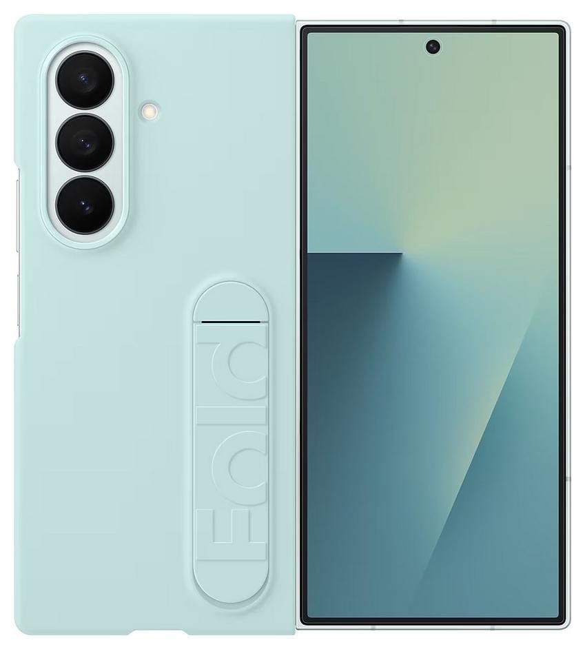 Etui typu plecki Samsung Silicone Case Fold 7 miętowy