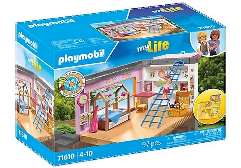 Klocki konstrukcyjne Playmobil Living House 71610 Pokój dziecięcy