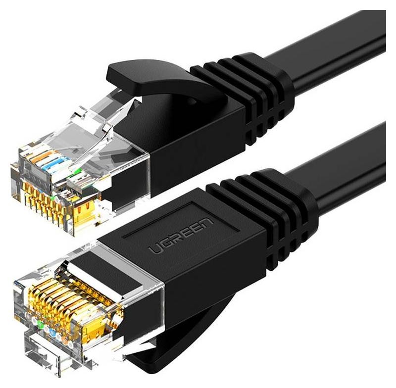 Ugreen Ethernet RJ45, Cat.6, UTP, 5m czarny