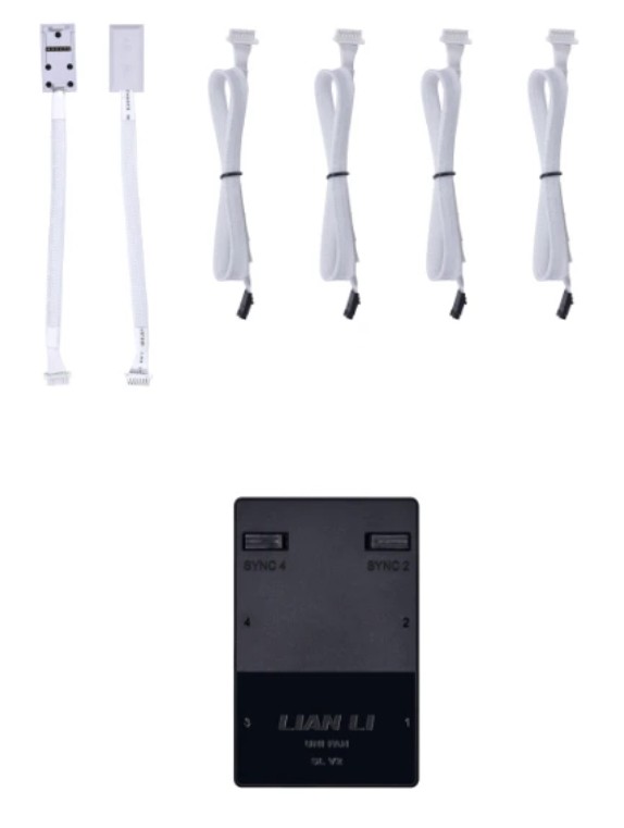 Aktywny Lian Li kontroler UNI HUB SLV2 - biały