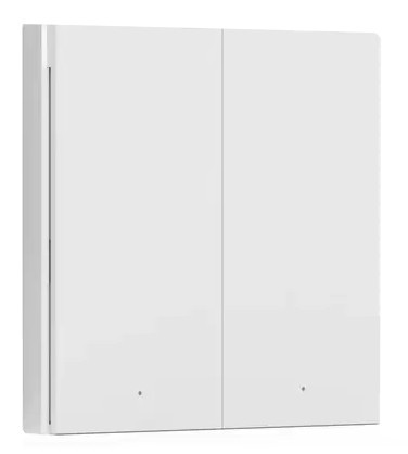 Aqara Przełącznik 2-Przycisk bez neutral H1 WS-EUK02