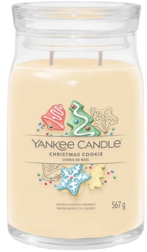 Świeczka duża Yankee Candle Signature Christmas Cookie Świeca Duża 567g