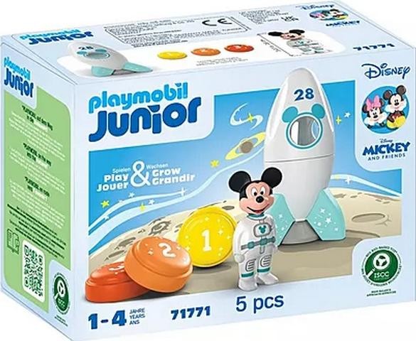 Klocki konstrukcyjne Playmobil Junior Disney 71771 Kosmiczna Przygoda Myszki Miki