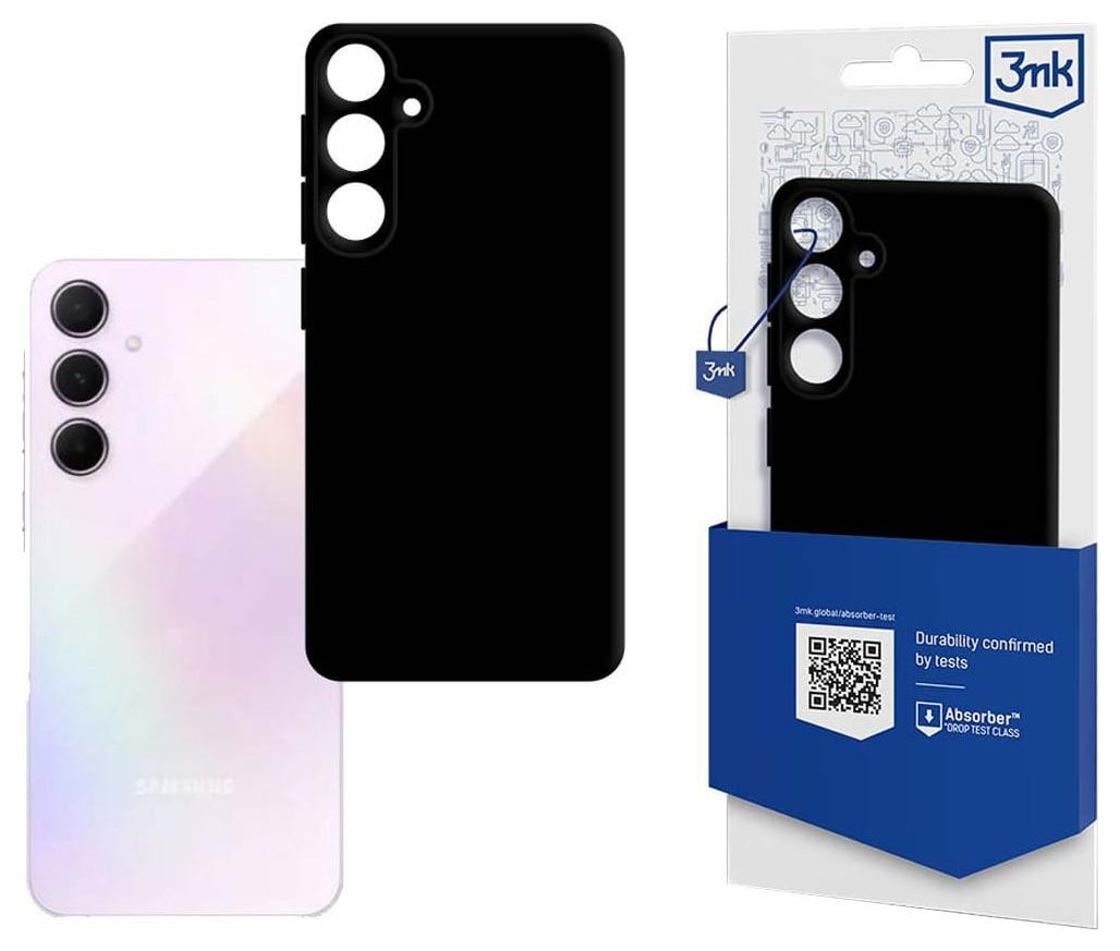Etui typu plecki Samsung Galaxy A35 5G - 3mk Matt Case black
