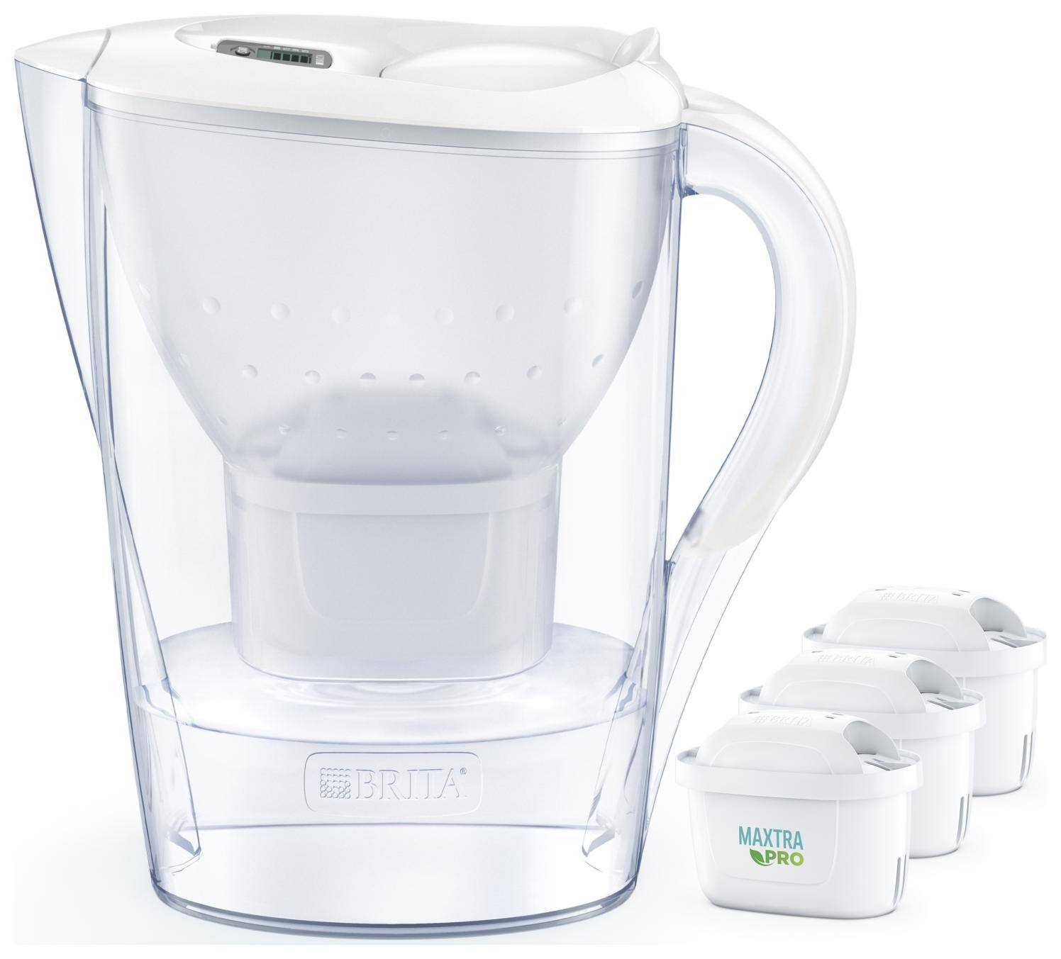 Brita Marella + 3 filtry MAXTRA PRO Pure Performance biały