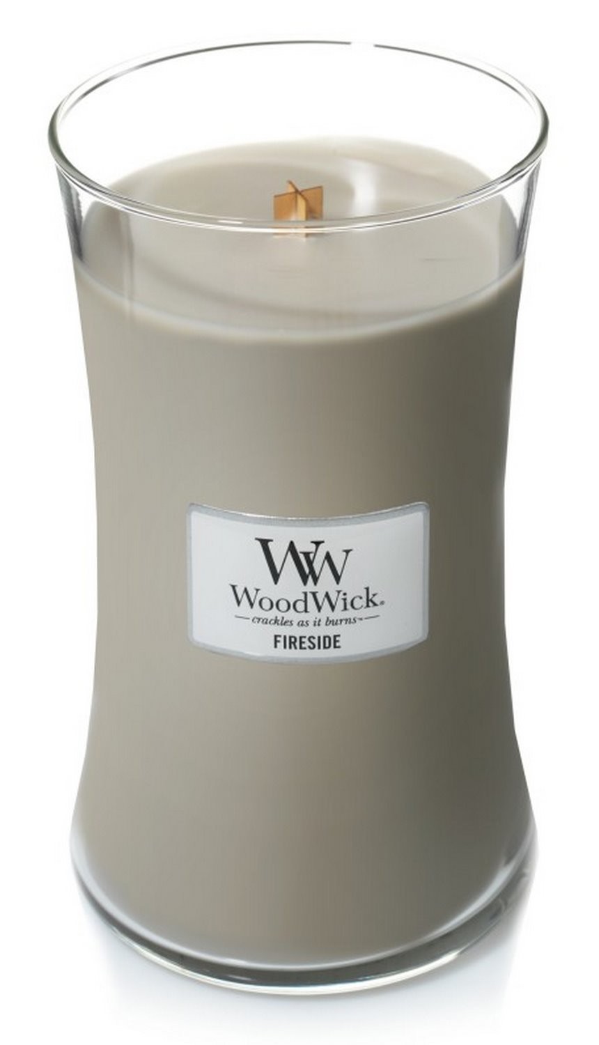 Świeczka duża WoodWick Fireside Świeca Duża 610 g