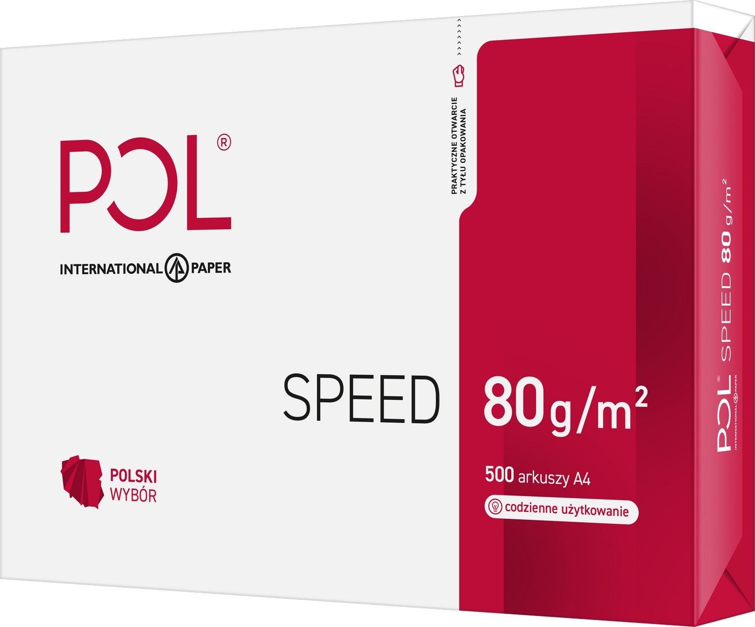 Dwustronny Papier Polspeed [A4 ; 80g]