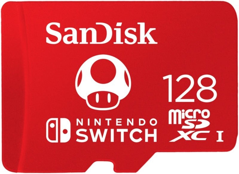 SanDisk Nintendo Switch microSDXC 128GB 100/90 MB/s A1 UHS-I
