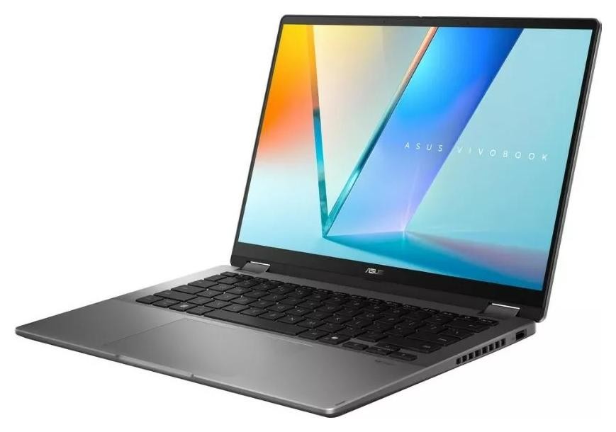 ASUS Vivobook 14 Flip OLED TP3407SA-QL011W - Ultra 5 - 226V | 14'' | Dotyk | 16GB | 512GB | W11H | Szary