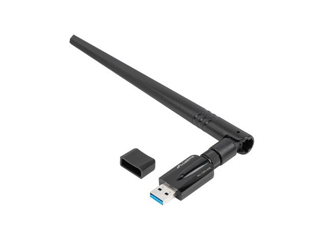 Lanberg bezprzewodowa karta sieciowa WiFi USB 3.0 AC1200 Dual band 1 wewn. +1 zewn. antena