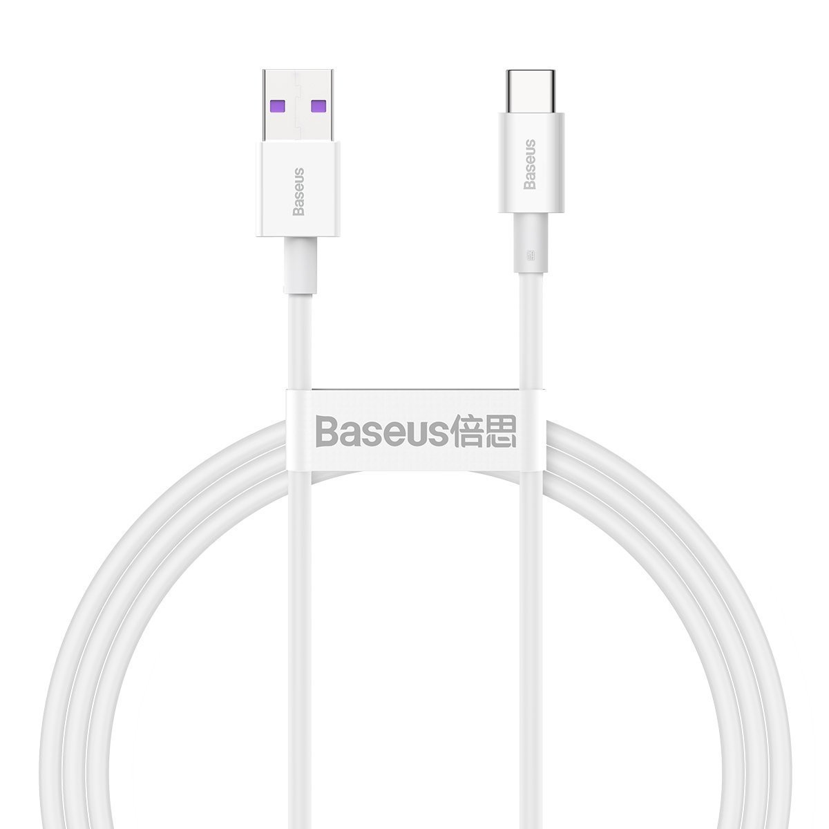 Baseus Superior Series USB do USB-C, 66W, 1m (biały)