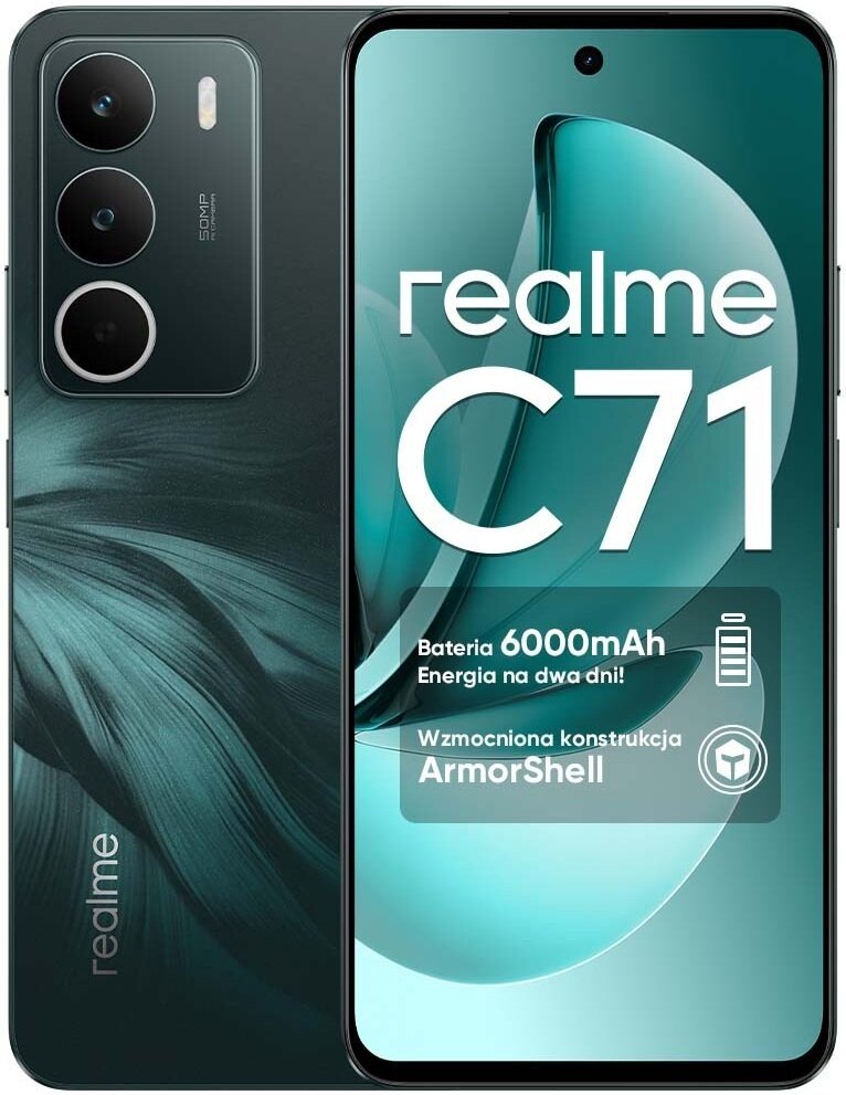 realme C71 8/256GB Zielony