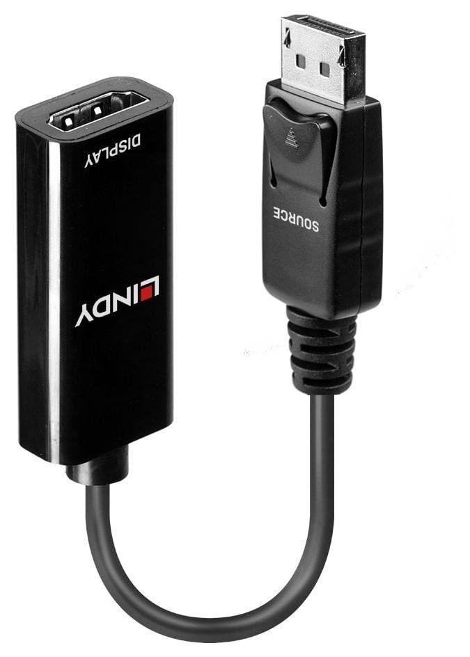 Lindy DisplayPort do HDMI czarny