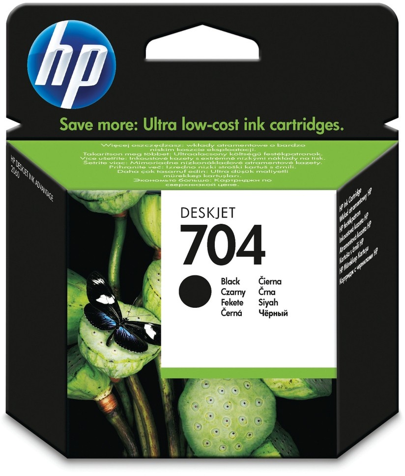 Oryginał HP 704 czarny CN692AE