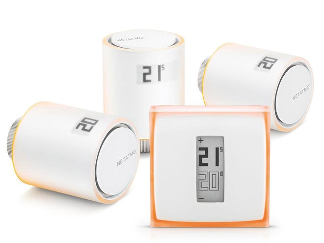 Netatmo Zestaw Thermostat + 3x Valves