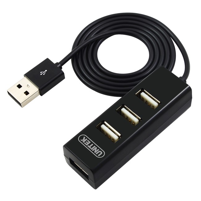 Pasywny Unitek 4-porty USB 2.0 czarny
