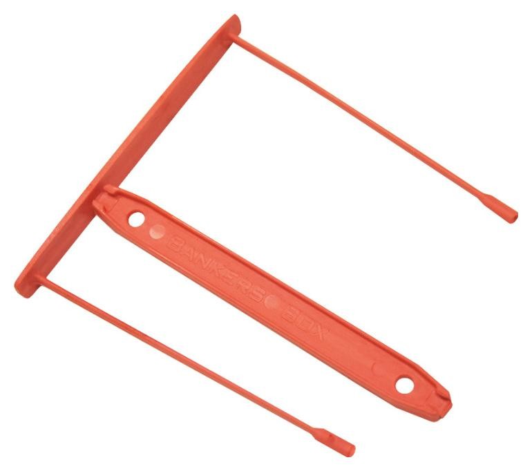 Fellowes Klipsy archiwizacyjne czerwone 100szt