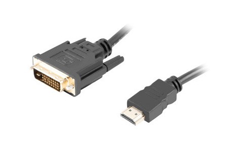 Lanberg kabel HDMI - DVI-D Dual Link M/M 4K 30Hz 3m