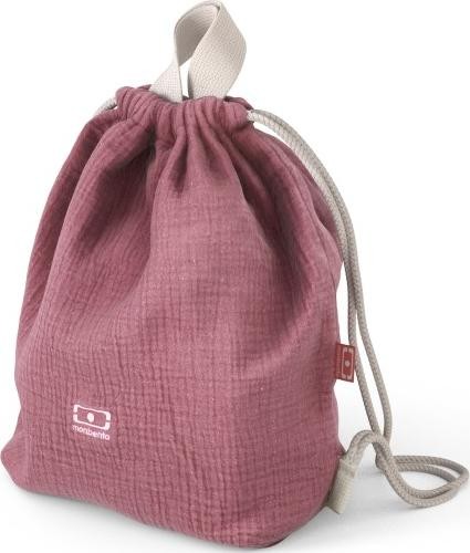 Torba śniadaniowa Monbento Lunchbag Plecaczek Buddy różowy