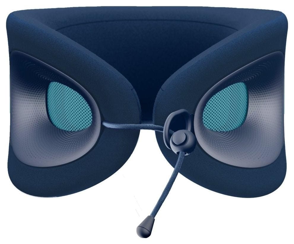 Poduszka podróżna Cabeau Evolution X - szafirowy ciemnoniebieski/jasnoniebieski