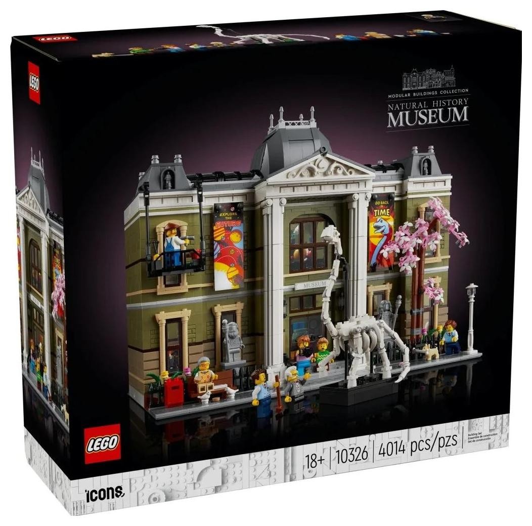 Klocki konstrukcyjne LEGO Icons 10326 Muzeum Historii Naturalnej