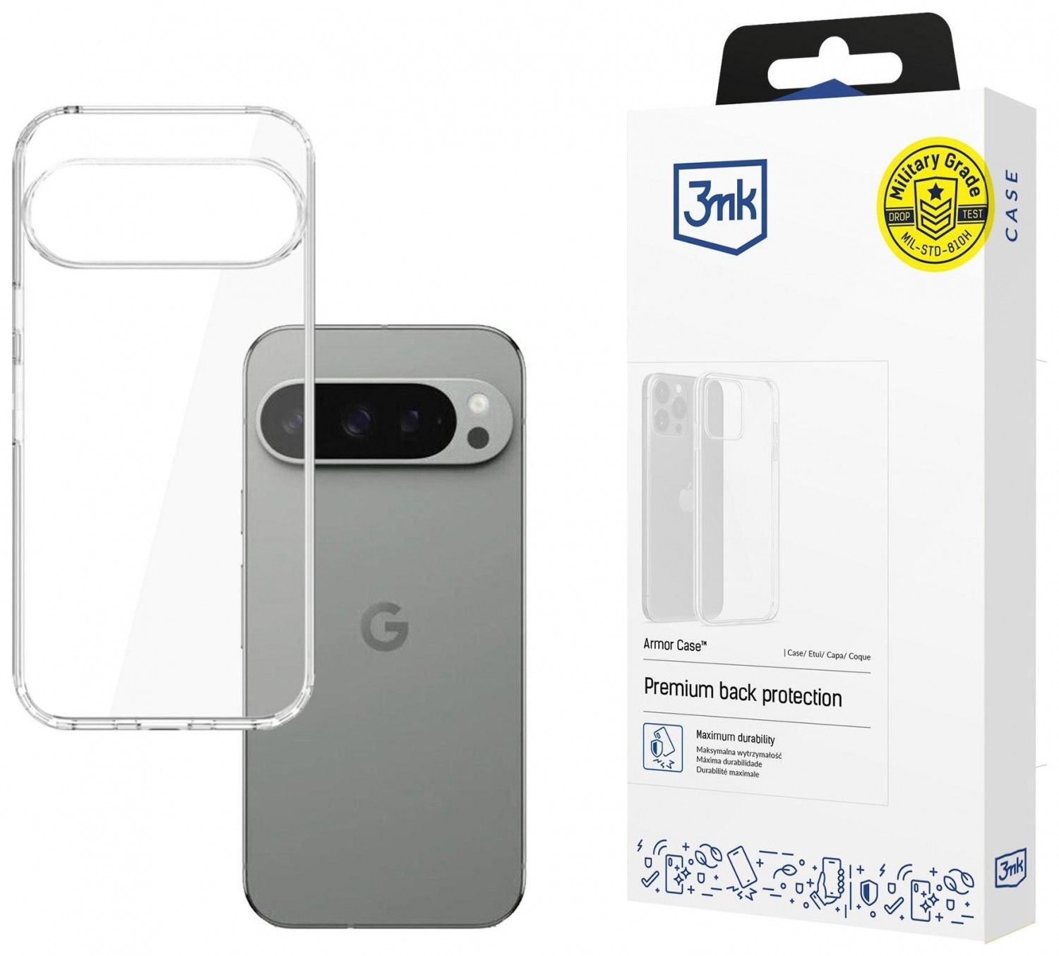 Etui typu plecki Google Pixel 10 - 3mk Armor Case