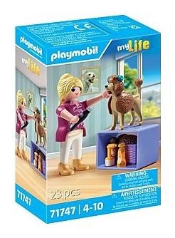 Klocki konstrukcyjne Playmobil My Life 71747 Pielęgnacja psów
