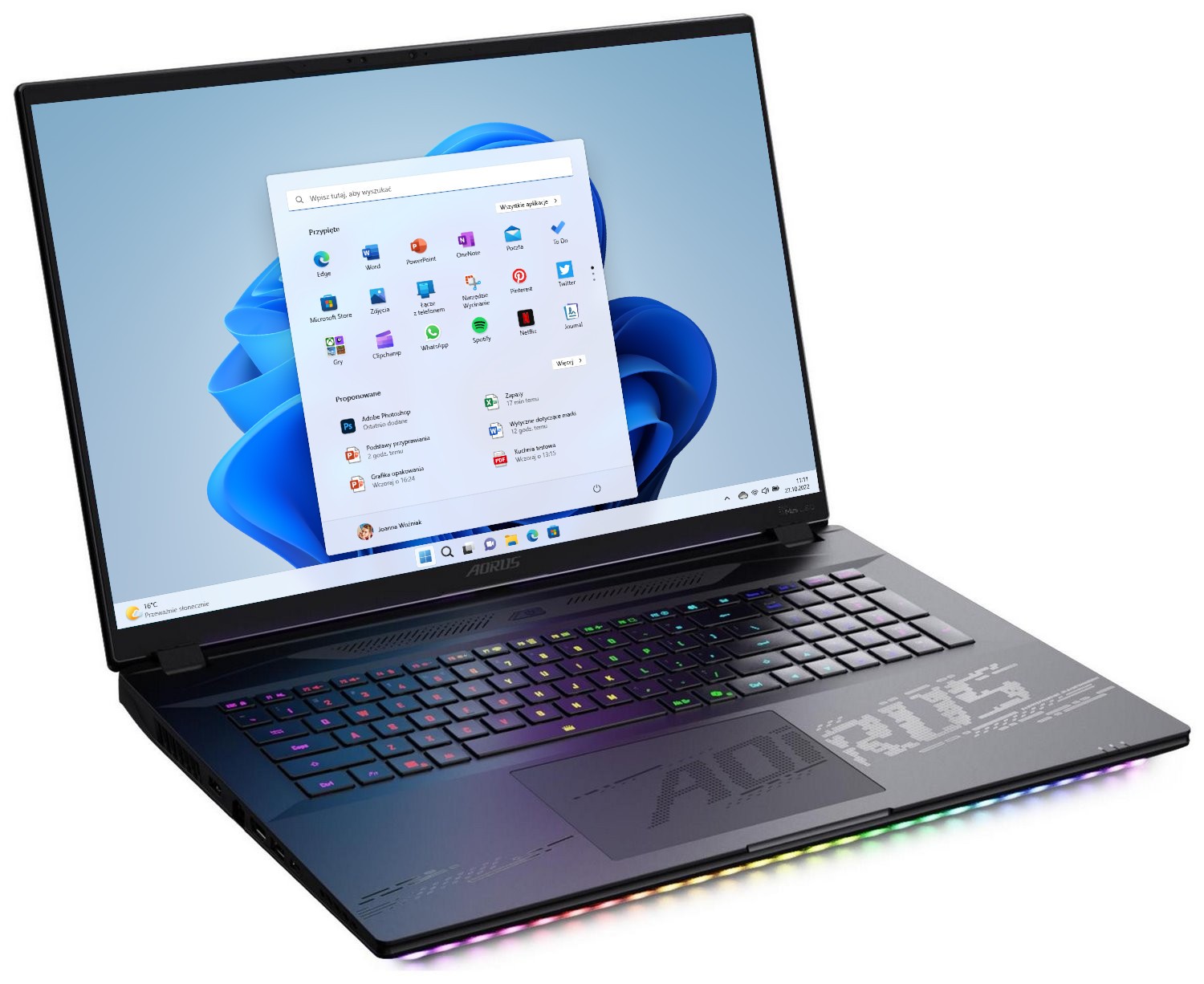 Gigabyte AORUS MASTER 18 2025 - Ultra 9 - 275HX | 18''-240Hz QHD+ | miniLED | 32GB | 1TB+1TB | W11P | RTX 5080