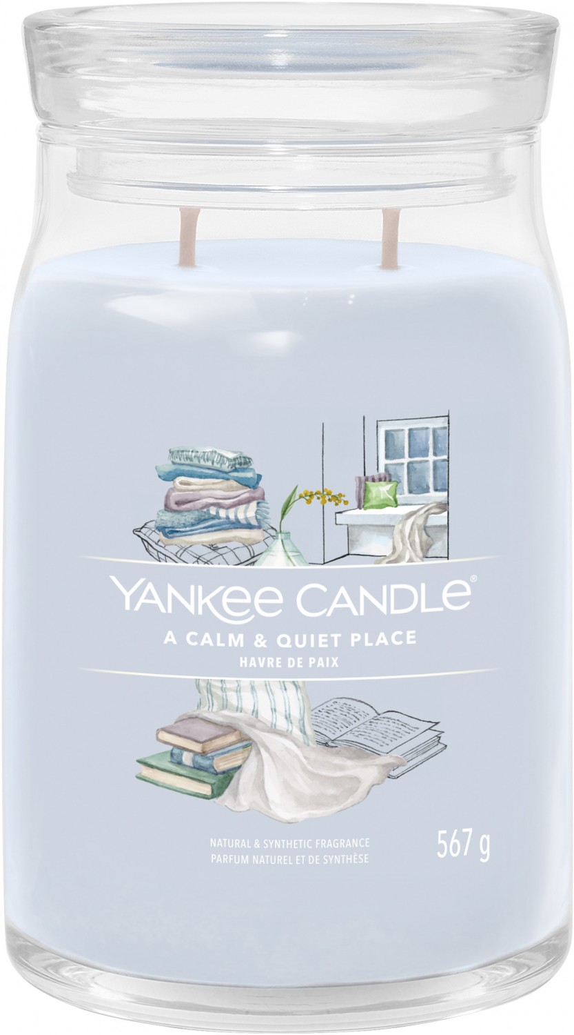Świeczka duża Yankee Candle Signature A Calm & Quiet Place Świeca Duża 567g