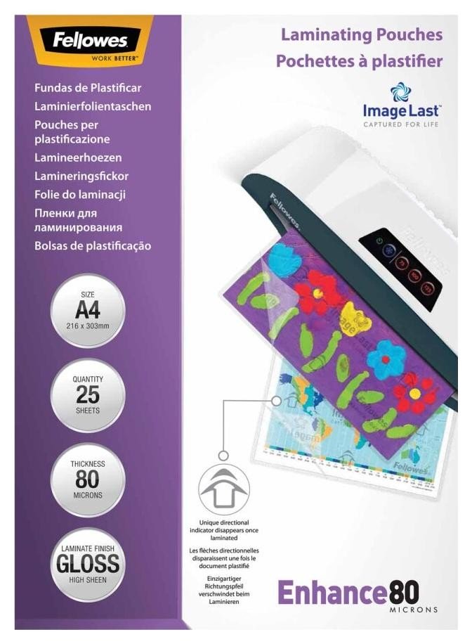 Fellowes PREMIUM ImageLast (5396205) A4 80 mikr. 25 szt.