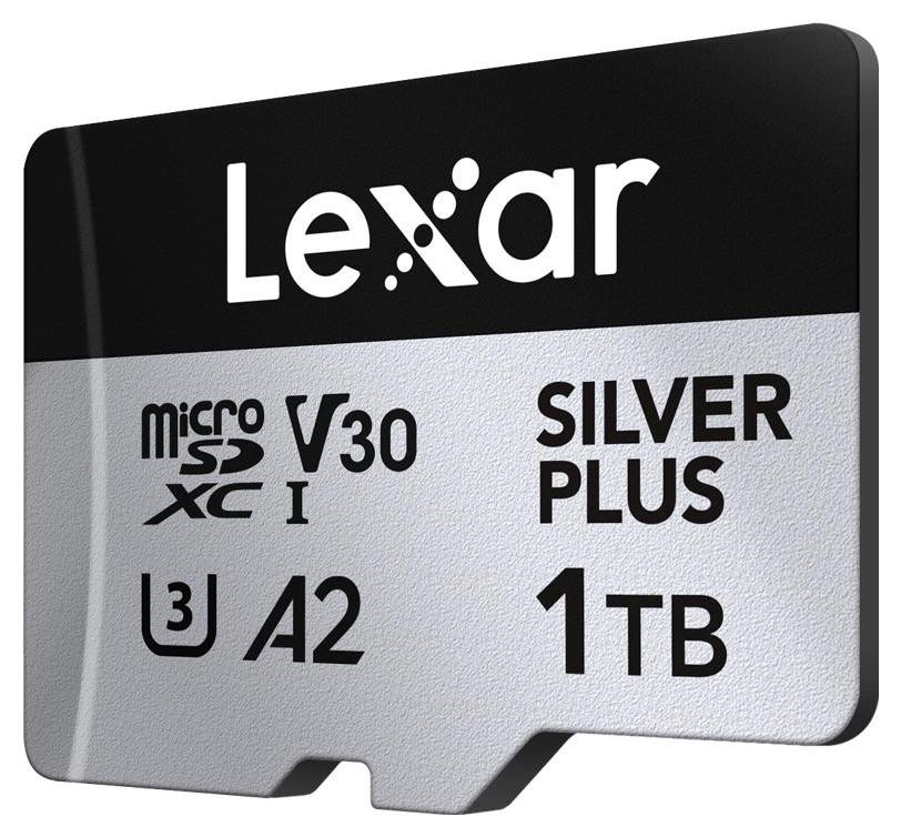 Lexar 1TB microSDXC Professional SILVER Plus UHS-I A2 V30 U3 4K