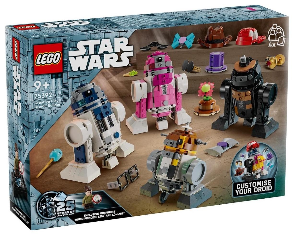 Klocki konstrukcyjne LEGO Star Wars 75392 Kreatywny zestaw do budowy droidów