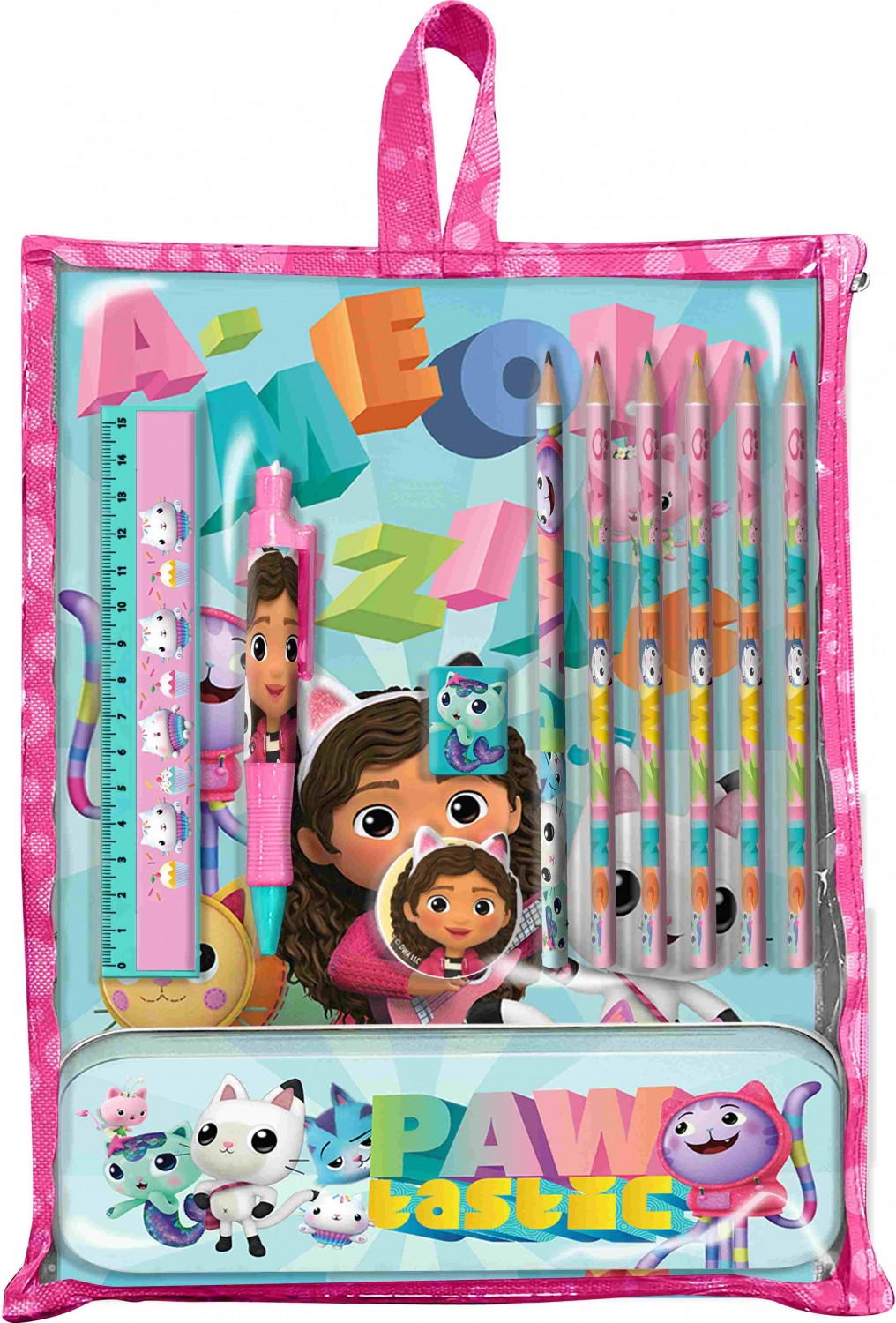 Zestaw szkolny Koci Domek Gabi Zestaw Piśmienniczy GD00062