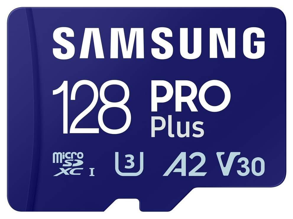 Samsung Pro PLUS microSDXC 128GB UHS-I U3 [Zapis 130MB/s Odczyt 180MB/s] wersja 2023
