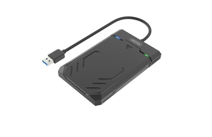 Obudowa do dysków twardych Unitek 2,5 cala USB 3.0 czarna