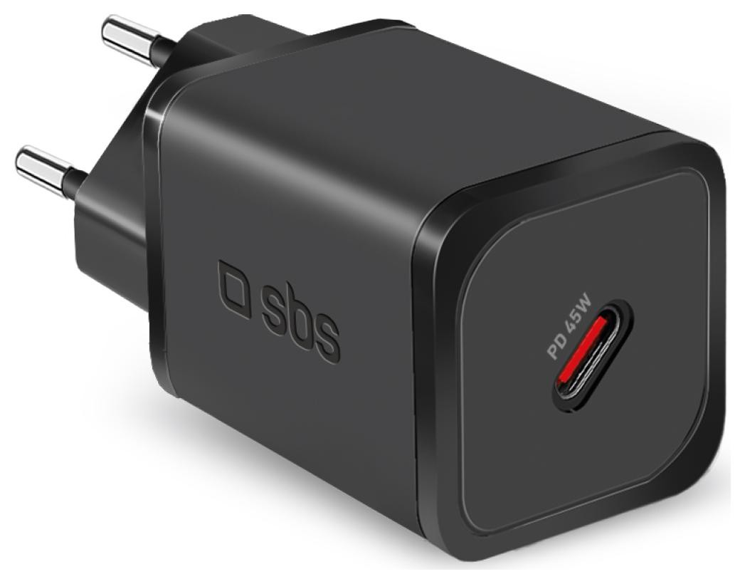 SBS TETRGAN1C45W 45W GaN USB-C z Power Delivery - czarna