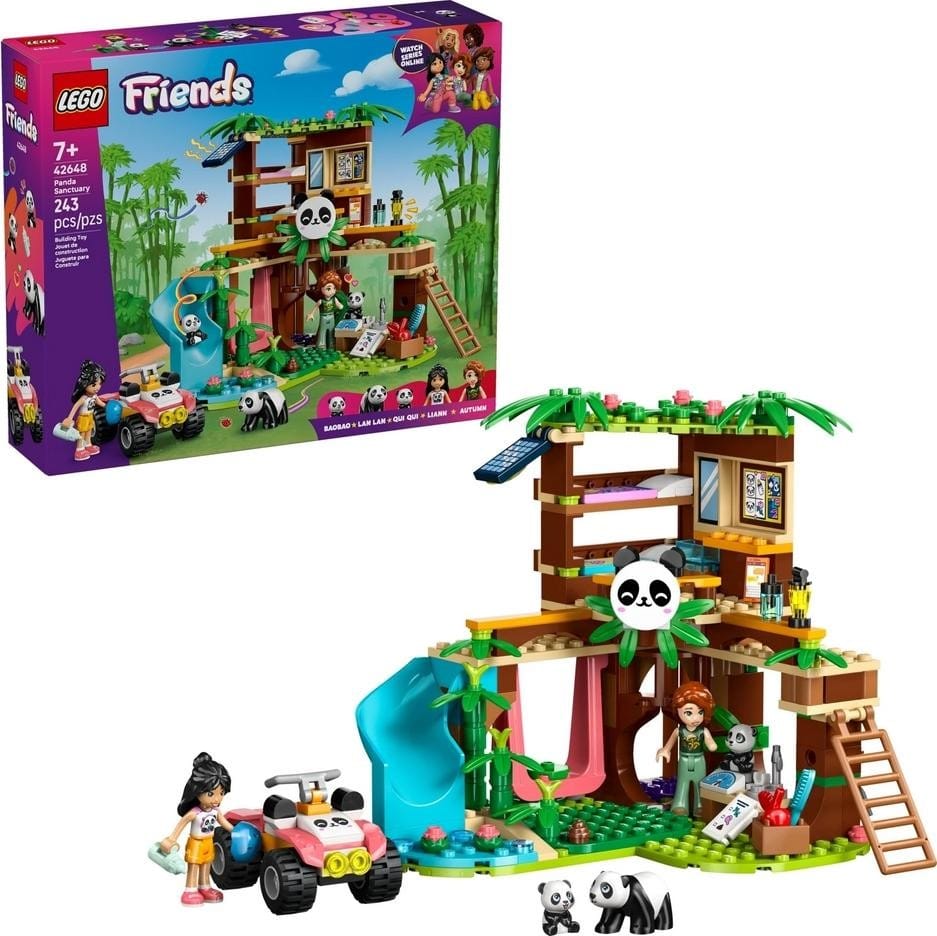 Klocki konstrukcyjne LEGO Friends 42648 Opieka Nad Pandami W Rezerwacie