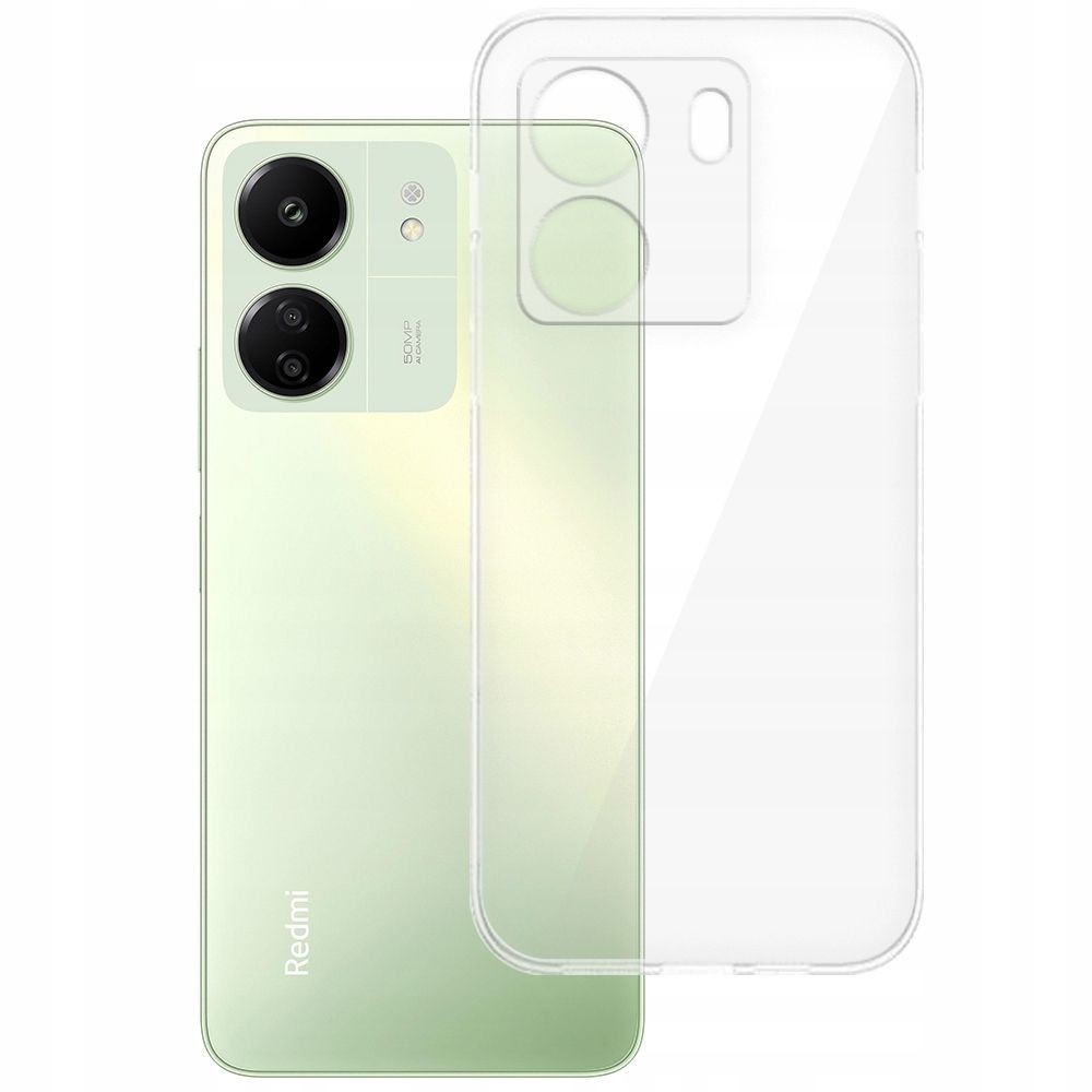Etui typu plecki Tech-Protect Flexair+ do Xiaomi Redmi 13C / POCO C65 Clear