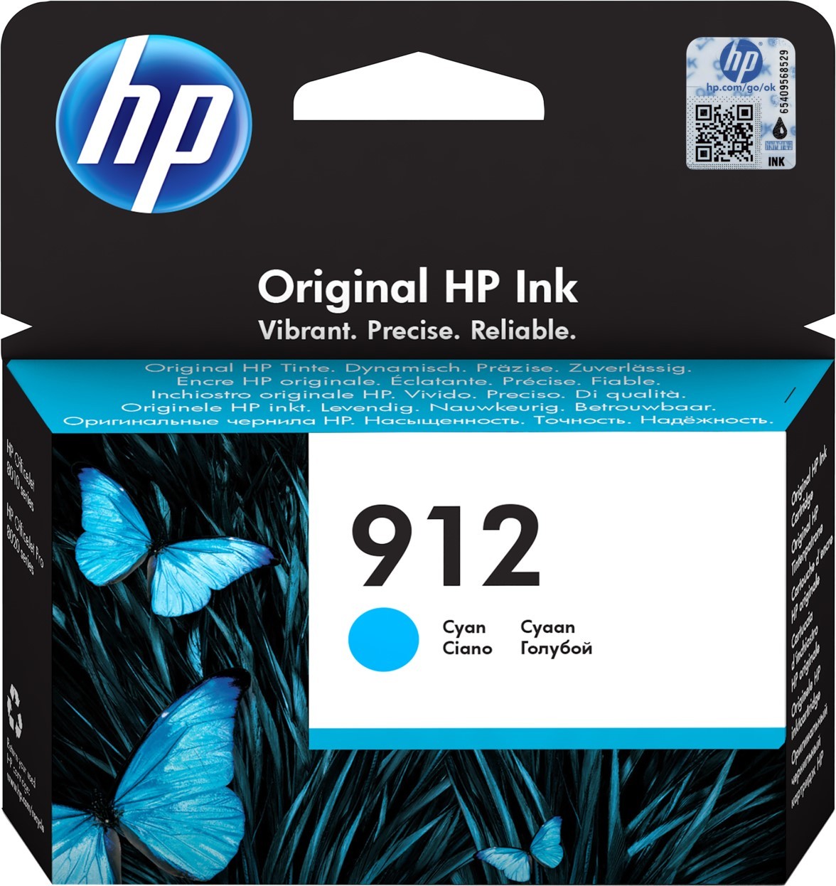 Oryginał HP 912 błękitny 3YL77AE Instant Ink
