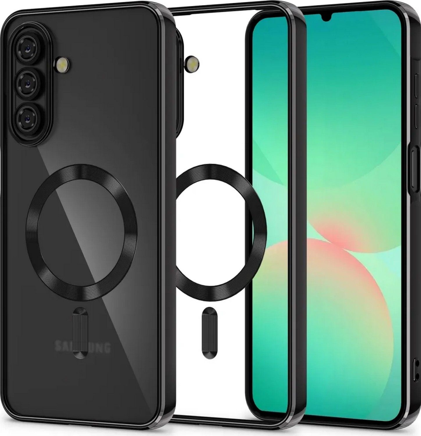 Etui typu plecki Tech-Protect Magflex Magsafe do Galaxy A26 5G Shiny Black