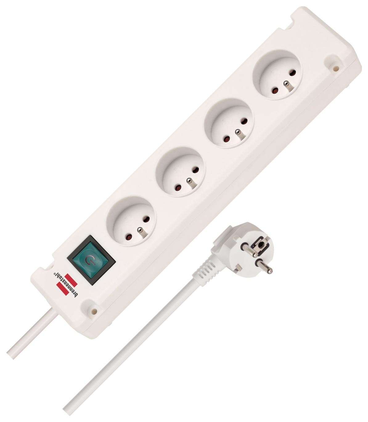 Brennenstuhl bremounta 4gn 1,5m biała