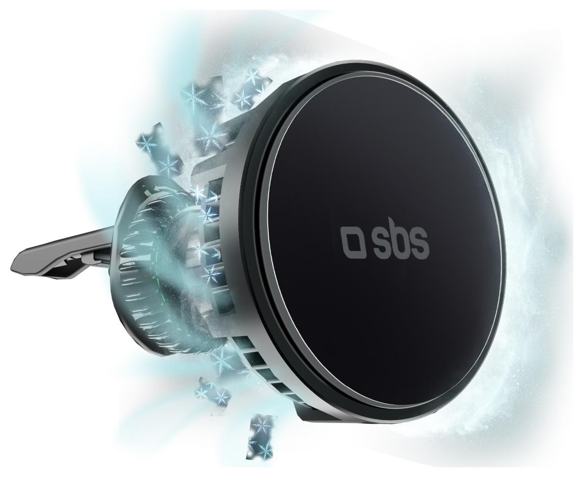 SBS TESUPFANWIR15W 15W na kratkę nawiewu, z chłodzeniem - czarna